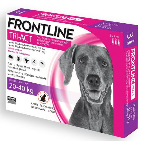 FRONTLINE Tri-Act rácsepegtető oldat 20-40 kg