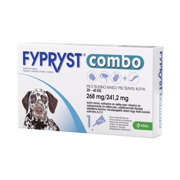 Fypryst Combo spot on kutyáknak 20-40 kg