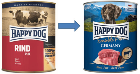Happy Dog Sensible Pure Germany  400 gr