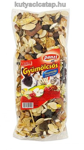 Gyümölcsös finomság rágcsálóknak 500 ml
