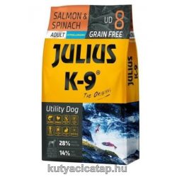 Julius K-9 Adult Utility Dog Lazac és Spenót 3 kg