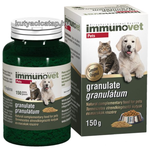 Immunovet Pets Immunerősítő Granulátum 150g