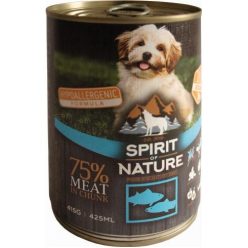 Spirit of Nature Tonhallal és  lazaccal 415 gr