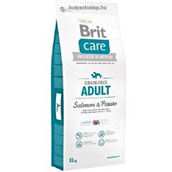 Brit Care Grain-free Adult  Hypoallergen Lazac-burgonya 12kg