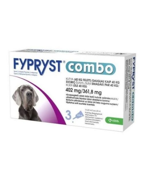 Fypryst Combo spot on kutyáknak 40 kg felett 