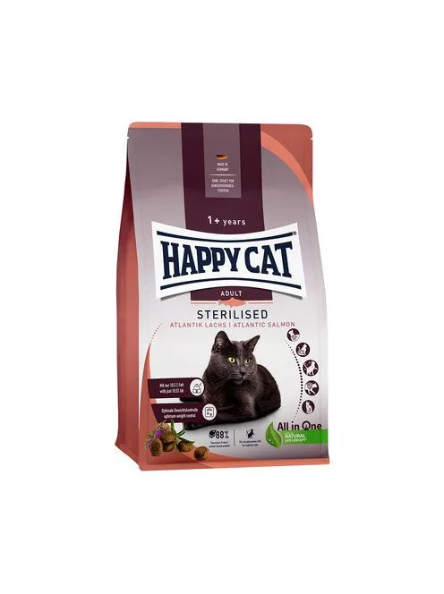 Happy Cat Sterilised Adult több íz 10 kg