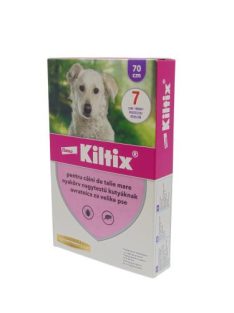 Kiltix bolhanyakörv kutyának 70 cm Bayer