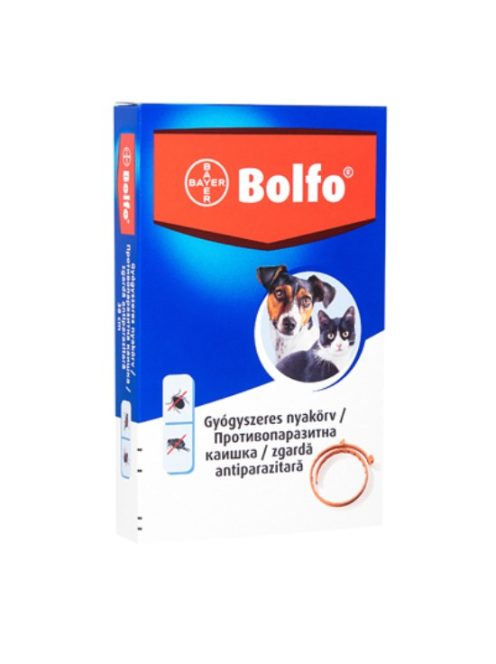 Bolfo bolha és kullancs elleni nyakörv 38 cm