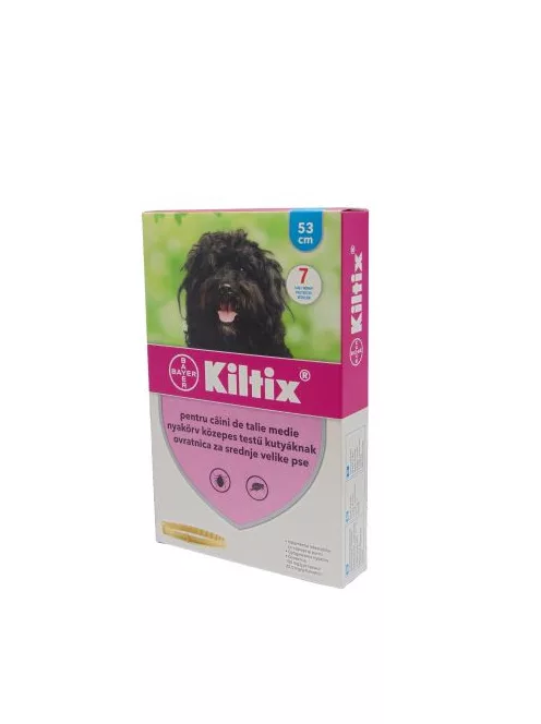 Kiltix bolhanyakörv kutyának 53 cm Bayer