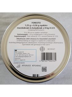 Foresto bolhanyakörv macskáknak és kutyáknak 