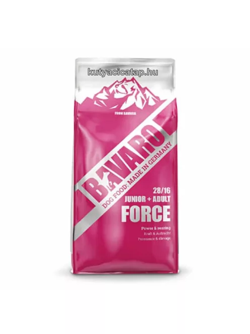 Bavaro Junior+Adult Force kutyatáp 18 kg