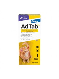 AdTab  bolhaírtó tabletta 2 kg-8 kg-ig