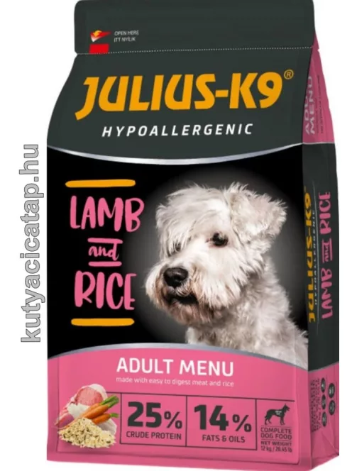 Julius-K9 Hypoallergenic Adult -Bárány és rizs 3 kg