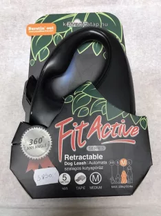FitActive szalagos automata póráz "M"