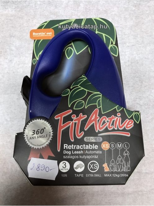 FitActive szalagos automata póráz "XS"
