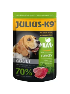 Julius-K9 Dog Alutasakos Pulyka 125g