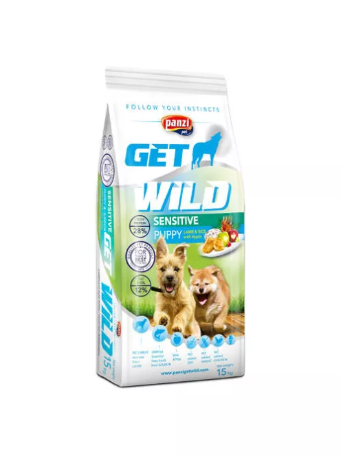 Panzi GetWild Puppy Sensitive Bárány 15 kg