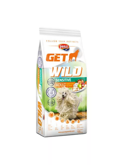 Panzi GetWild Adult Sensitive Pulyka 15 kg
